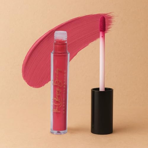 The Glazing Beauty Blush Whisper – Baby Pink Liquid Lipstick | Long-Lasting Matte Finish, Smudge-Proof & Lightweight Lip Color