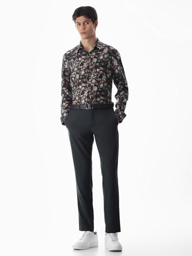 Jack & Jones Men's Slim Fit Black Shirt