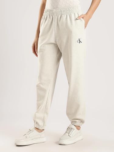 Regular Fit Heathered Mid Rise Jogger