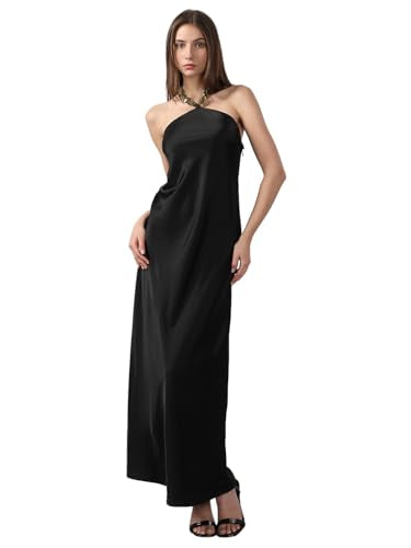 VERO MODA Women's A-Line Black Dress