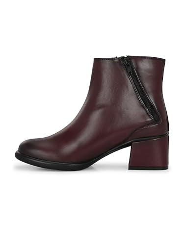 Delize Womens Cherry Ankle Mid Heel Boots 67840-36