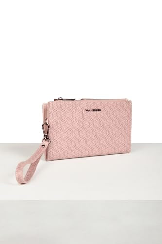 Van Heusen Women Peach Print Casual Wallets