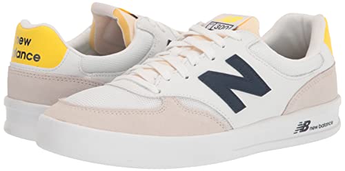 New Balance Men's CT300 Casual Shoes, White,9.5