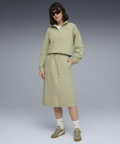 Puma, Women, HER Woven High-Waist Skirt, Lux Army, L (68815582)