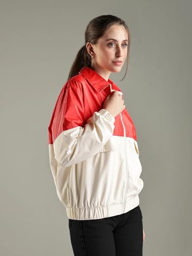 Tommy Hilfiger Women's A-Line Coat (F24HWOT077-XS_Fierce Red/Calico