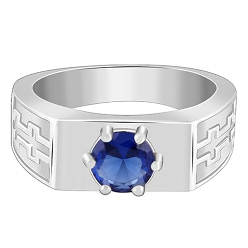 GIVA 925 Silver Imperial Brilliance Ring For Him, Fixed Size, Indian -20 | Gifts for Men and Boys | With Certificate of Authenticity and 925 Stamp | 6 Months Warranty