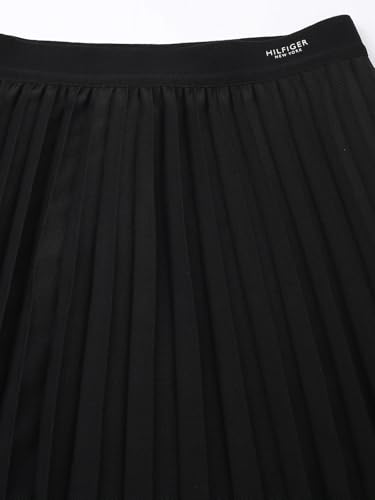 Regular Fit Solid High Rise Skirt