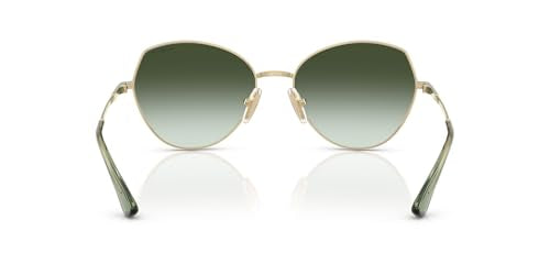 VOGUE EYEWEAR Women Gradient Green Lens Irregular Sunglasses - 0VO4330S848/8E56