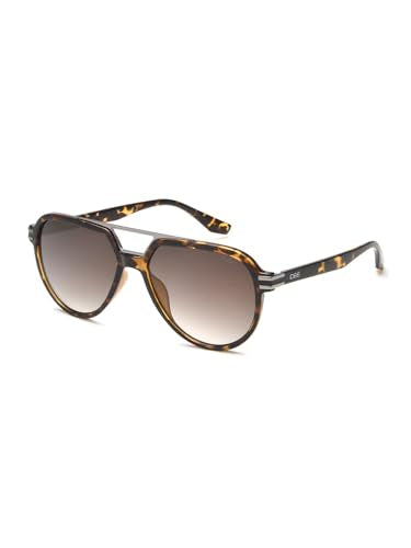 IDEE 100% UV protected sunglasses | Men | Pilot | Full Rim | Gradient | Brown-Frame | Brown-Lens | Large