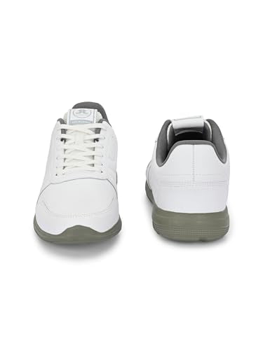 OFF LIMITS Men EON Casual Sneakers, Off White/D. Grey, UK 10