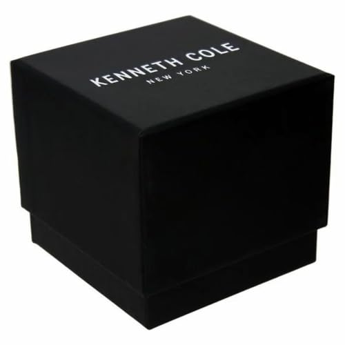 Kenneth Cole Automatic Black Dial Stainless Steel Strap Watch for Men-KCWGE0033702MN