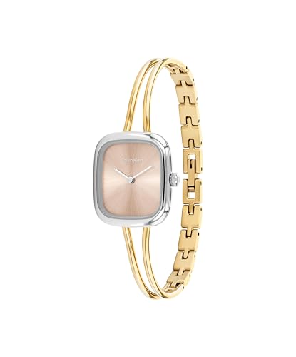 Calvin Klein Ck Adore Qtz Basic Mini Rose Gold Rectangle Dial Women's Watch- 25100134