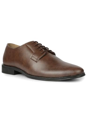 Bata CUZCO Derby Men Formal Lace-up Derby Shoes - Dark Brown (6 UK) (8214298)
