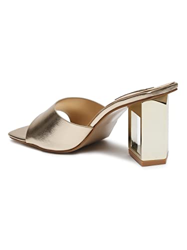 Flat n Heels Womens Gold Pumps FnH 2125-GD