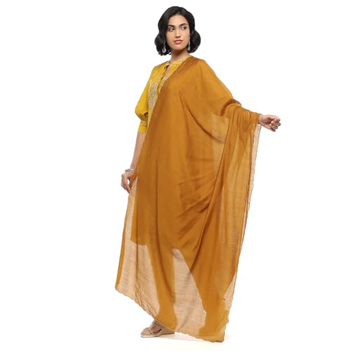 Biba Women's Metallic Polyester Dupatta_Free Size
