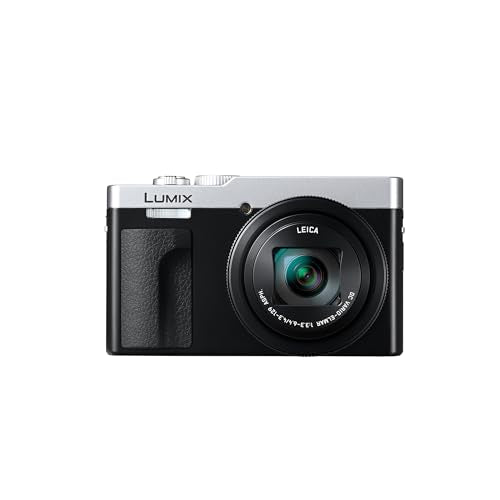 Panasonic LUMIX TZ/ZS99 Point and Shoot Camera, Compact Camera for Travel with 30x Zoom with 24-720mm Zoom Lens, and 4K Video/Photo, Great for Travel and Concerts, DC-TZ99 (Silver)