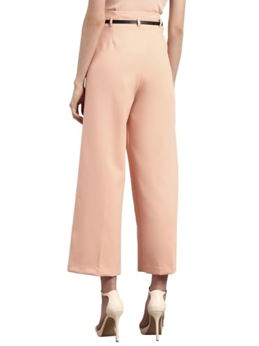 VERO MODA Womens Straight Fit Pants Dusty Pink