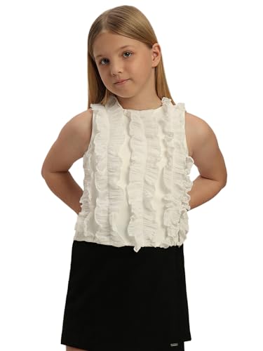 VERO MODA Girl Regular Fit White Top