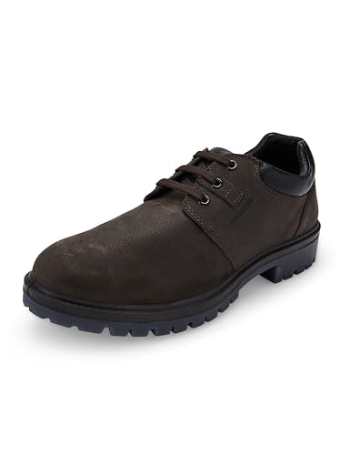 Woodland Men's 2797118SA DBROWN Leather Sneaker-8 UK (42 EU) (9 US) (GC 2797118SADBROWN)