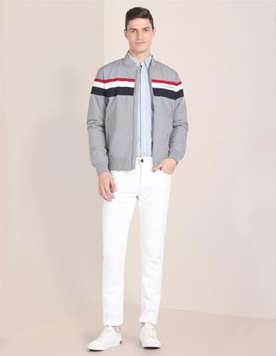 U.S. Polo Assn. Horizontal Stripe Bomber Jacket