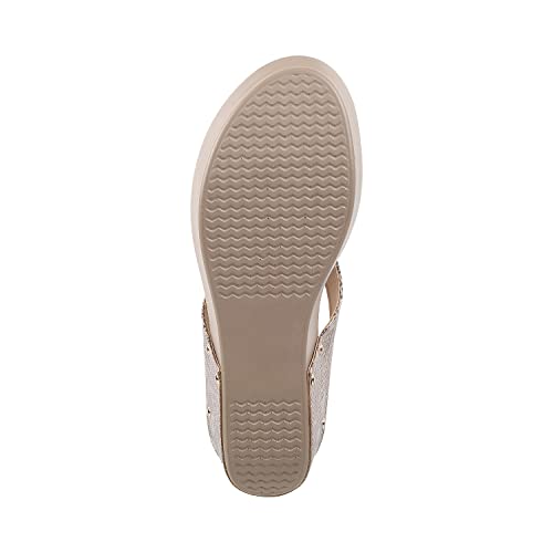 Metro Women's Beige Comfy Fashiona Wedge Heel Sandals UK/6 EU/39 (34-61)