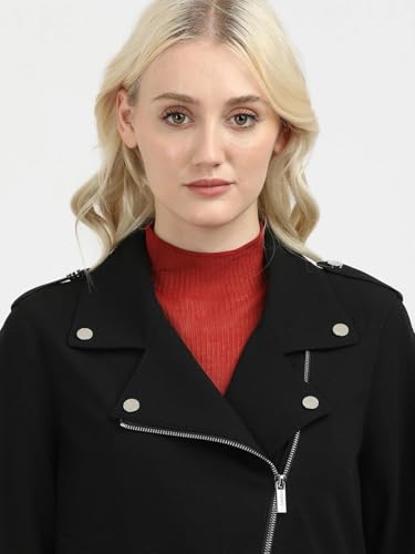 Calvin Klein Jeans Women's A-Line Coat (M4GC7121BLK_Black