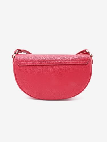 Solid Red Pu Sling Bag