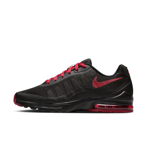 Nike Men AIR MAX Invigor Black/Team Crimson Running Shoes 9 UK