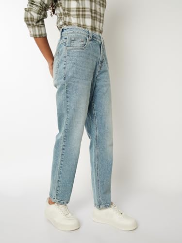 Max Women Textured Trousers(Brown_5XL,)