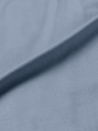 The Souled Store: Marine Men and Boys Short Sleeve Band Neck Henley Solid Textured Cotton Oversized Fit Lightweight Drop Shoulder Streetwear Trendy Polo Shirts