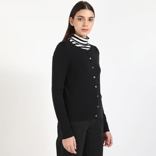 Tommy Hilfiger Womens Black Color Sweater (XS)