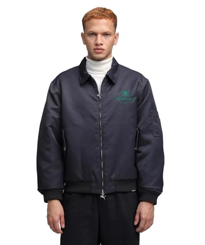 Puma | x REPRESENT Men's Padded Bomber Jacket | Flat Dark Gray | L