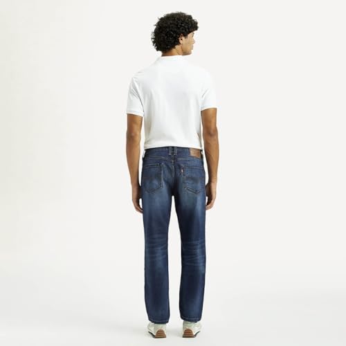Levi's Men's Mid Indigo Tapered Fit Mid Rise Jeans, 004B4-0000, 32