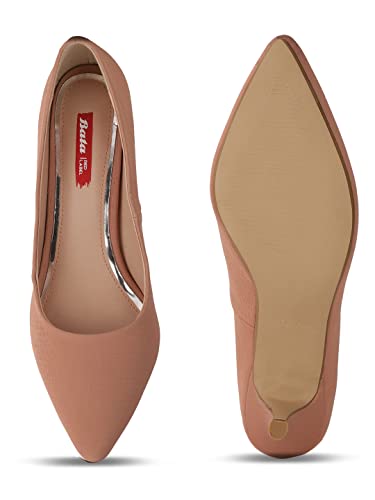 Bata Womens Woody Pump Heels, (7515065), UK 5 Pink