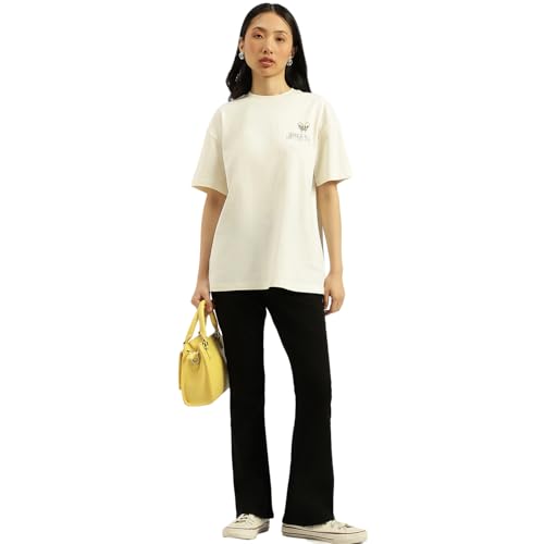 United Colors of Benetton Women's Boot-Leg Jeans (25A4RC1E805KI100_Black