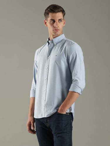 Solid Regular Fit Cotton Shirt