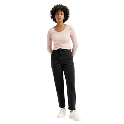 Levi's Women's High Rise Loose Taper Fit Black Jeans