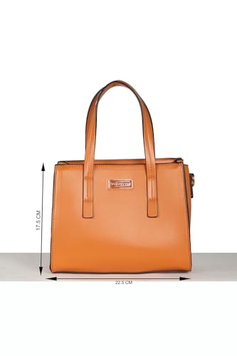 Van Heusen Women Orange Solid Casual Sling Bag