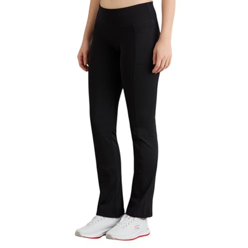 Skechers Women's Straight Pants (PT0118ID-BLK_Black