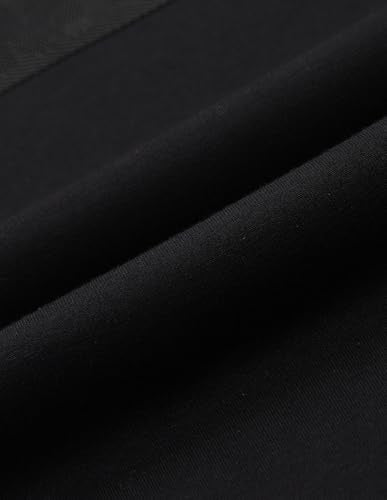 U.S. Polo Assn. Denim Co. Men's Black Logo Crew Neck Long Sleeve Casual Cotton Regular Fit Sweatshirt (UDSWS0490_Black_S)