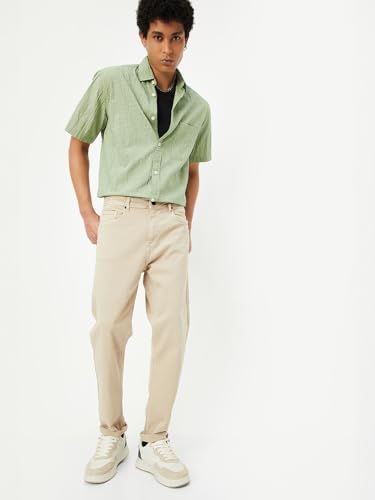 Max Men's Fitted Jeans (DMCCAS401CD_Beige