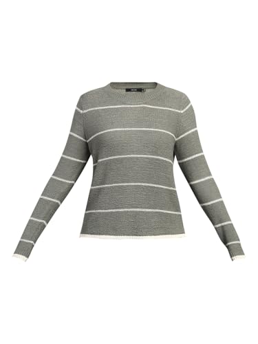 VERO MODA Women's Acrylic Round Neck Sweater
