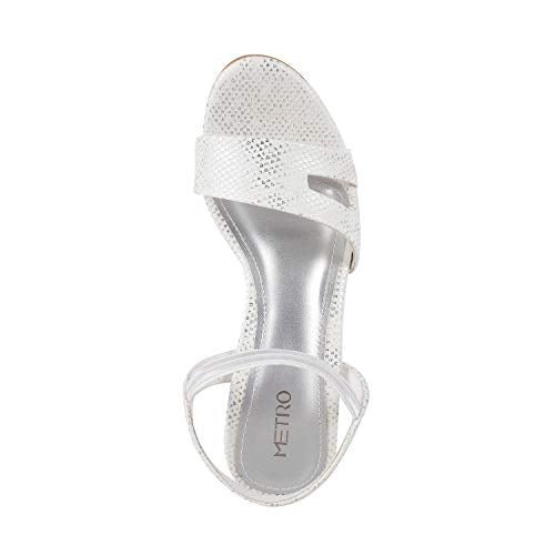 Metro Womens Synthetic White Sandals (Size (3 UK (36 EU))