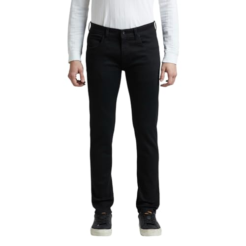 Pepe Jeans Men's Slim Jeans (PM208080A501_Black Rinse