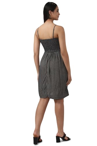 FOREVER 21 women's Viscose Classic Knee-Length Dress (597971_Grey