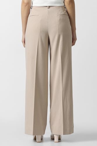 Van Heusen Women's Regular Casual Pants (VWTPCRGPZ85455_Beige
