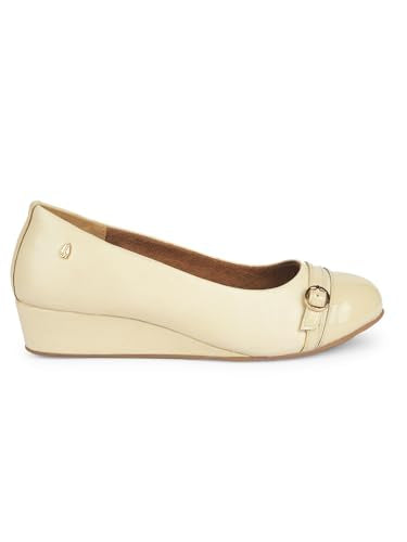Hush Puppies Women Wedge Heel Ballerina - Off White (5Uk)