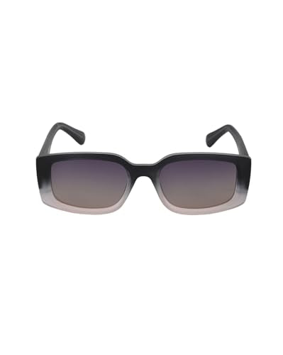 Carlton London Double Toned with Polarised Lens Rectangle Sunglass for women