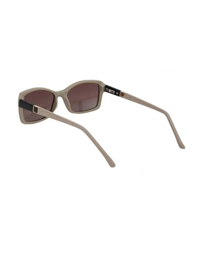 Carlton London Brown Toned with Brown Polarised Lens Rectangle Sunglass for women