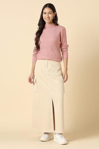 Allen Solly Womens Sweater Cream